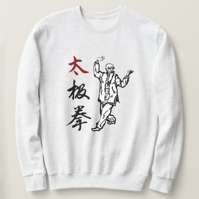 Tai Chi Chuan Lång Ärmad Tröja (Design framsida)