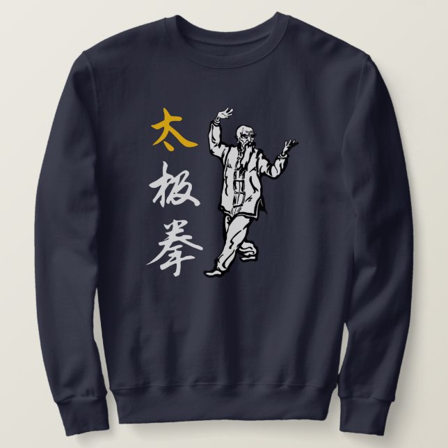 Tai Chi Chuan Lång Ärmad Tröja (Design framsida)