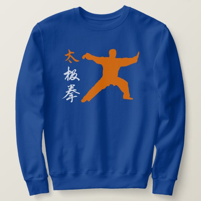 Tai Chi Chuan Lång Ärmad Tröja (Design framsida)