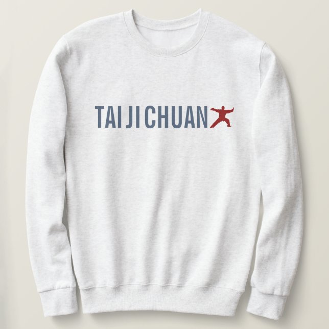 Tai Chi Chuan Lång Ärmad Tröja (Design framsida)