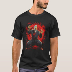 Tai Chi Chuan Master Japan Stil Gift för manar Wom T Shirt