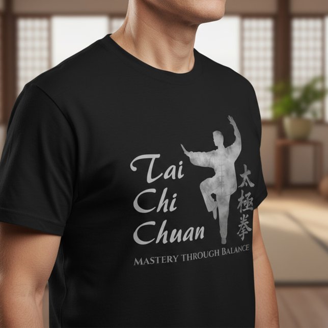 Tai Chi Chuan – Mastery Through Balance T Shirt (Skapare uppladdad)