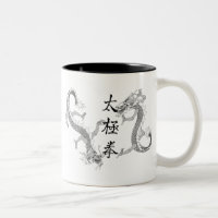 Tai-Chi Chuan och två drakar