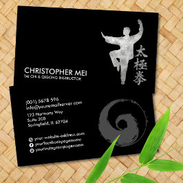 Tai Chi Chuan & Qigong Instructor Visitkort
