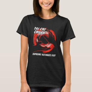 Tai Chi Chuan Supreme Fist kinesiska Martia T Shirt
