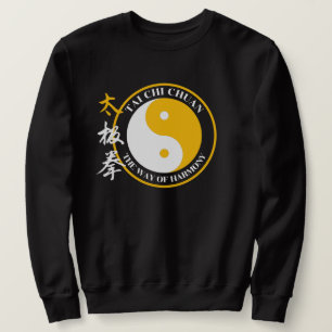 Tai Chi Chuan-symbol Lång Ärmad Tröja