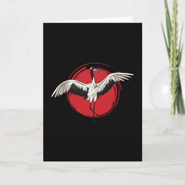 Tai Chi Crane Kort (Framsida)