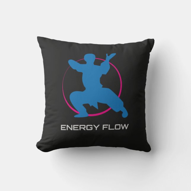 Tai Chi Energy Flow Martial Arts Kudde (Framsida)