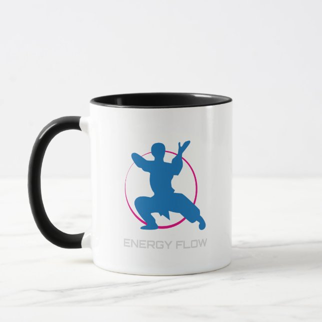 Tai Chi Energy Flow Martial Arts Mugg (Vänster)