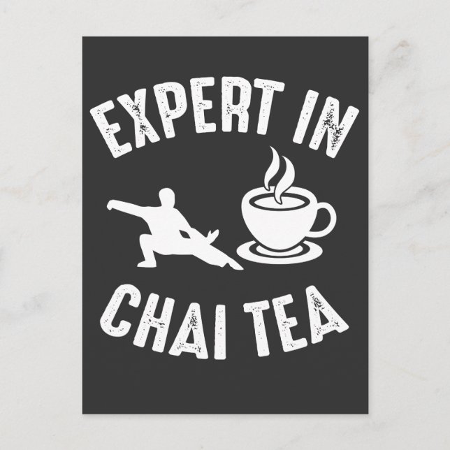 Tai Chi Expert I Chai Te Martial Arts Barista Vykort (Framsida)