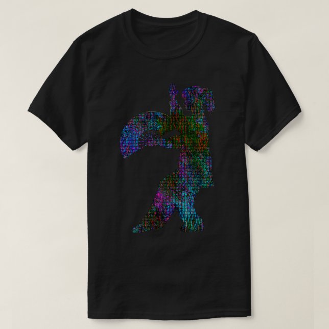 Tai Chi Fläkt 1 T Shirt (Design framsida)