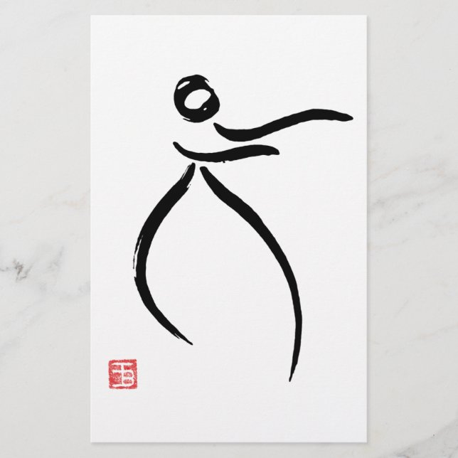 Tai Chi Flow Brevpapper (Framsida)