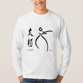 Tai Chi Flow med Kanji T Shirt