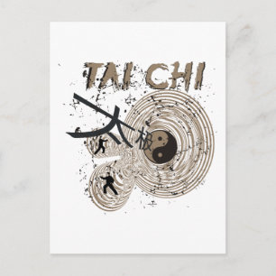 Tai Chi Gift Vykort