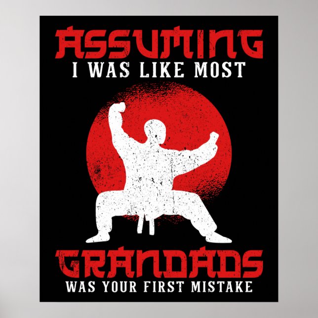 Tai Chi Grandpa Poster (Framsidan)