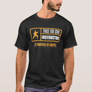 Tai Chi-instruktör Yin Yang Meditation Meditative T Shirt