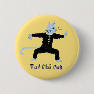 Tai chi Kattmarshal Arts-gåva Knapp