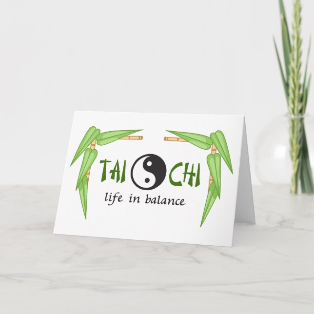 Tai Chi Kort (Framsida)