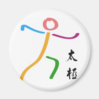 Tai Chi Logotyp Magnet