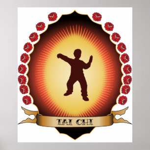 Tai-Chi Mandorla Poster
