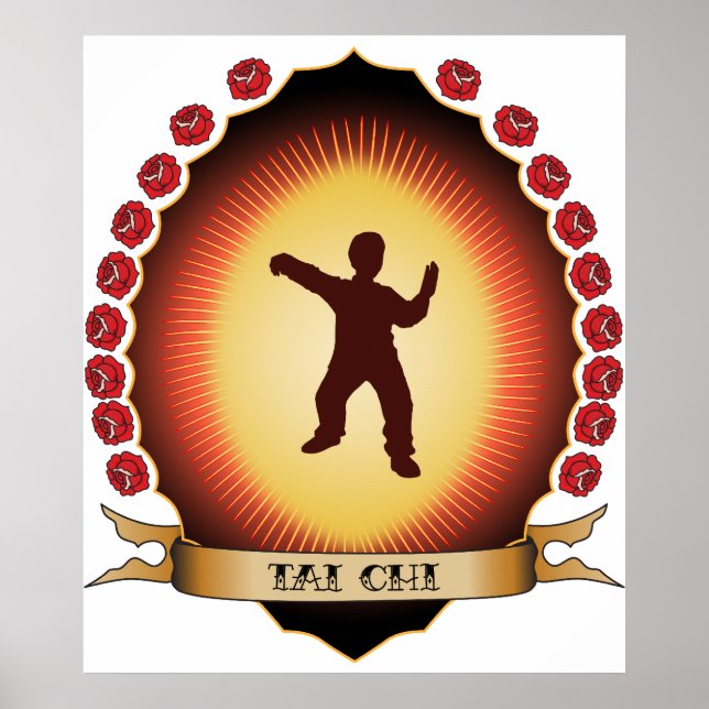 Tai Chi Mandorla Poster (Framsidan)