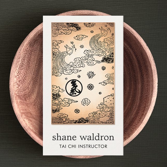 Tai Chi Martial Arts Visitkort (Skapare uppladdad)