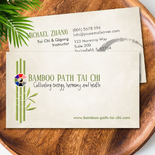Tai Chi och Qigong - Pakua / Bagua Visitkort