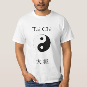 Tai-Chi och Yin Yang T-tröja Tröja