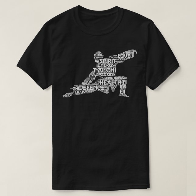 Tai Chi Ord T Shirt (Design framsida)