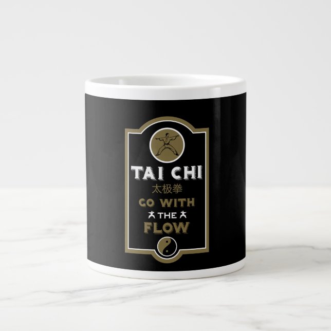 Tai Chi Practitioner Gift Jumbo Mugg (Framsidan)