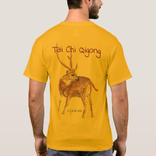 Tai Chi Qigong Hjort T Shirt