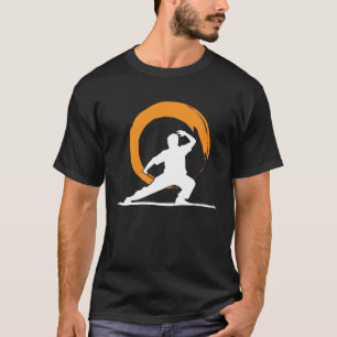 Tai Chi Qigong Zen-cirkelsymbol T Shirt