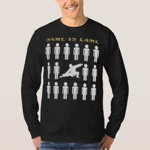 Tai-Chi Samma är Lame Tee Shirt - Flöde in i Humor