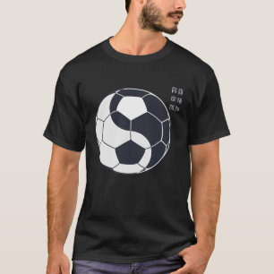 Tai Chi Soccer Yin, Yang, Qi Gong, Chinese Artwork T Shirt