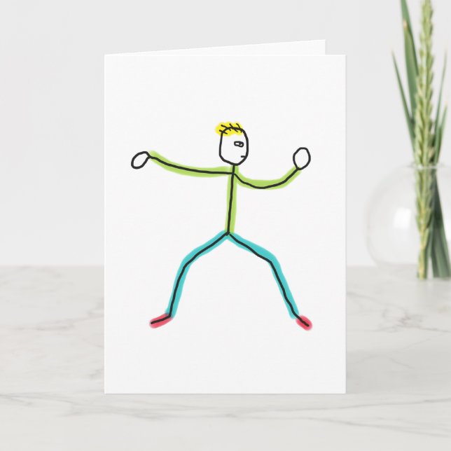 Tai Chi-stavman Kort (Framsida)