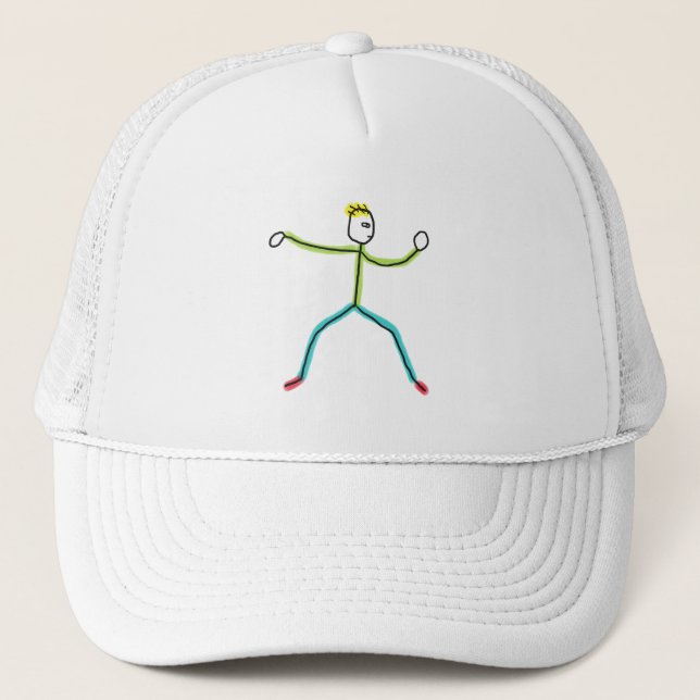 Tai Chi Stickman Keps (Framsida)