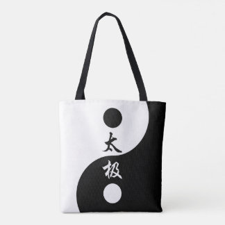 Tai Chi Symbol Tole Bag Tygkasse