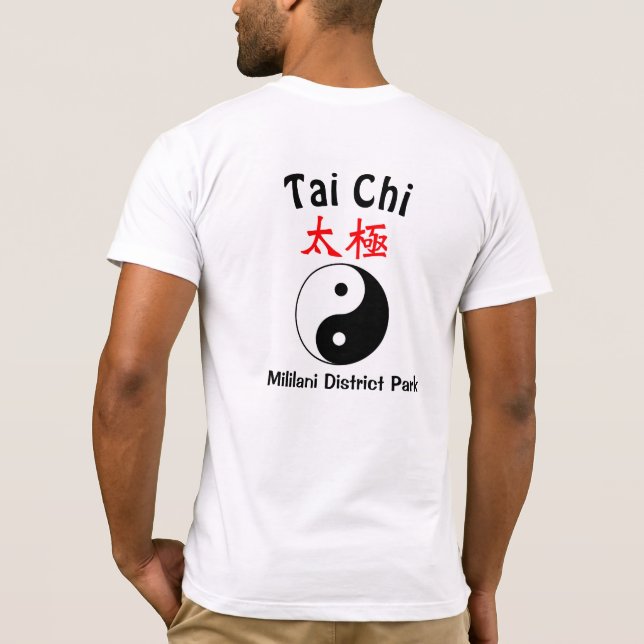 Tai Chi T-shirt (Baksida)