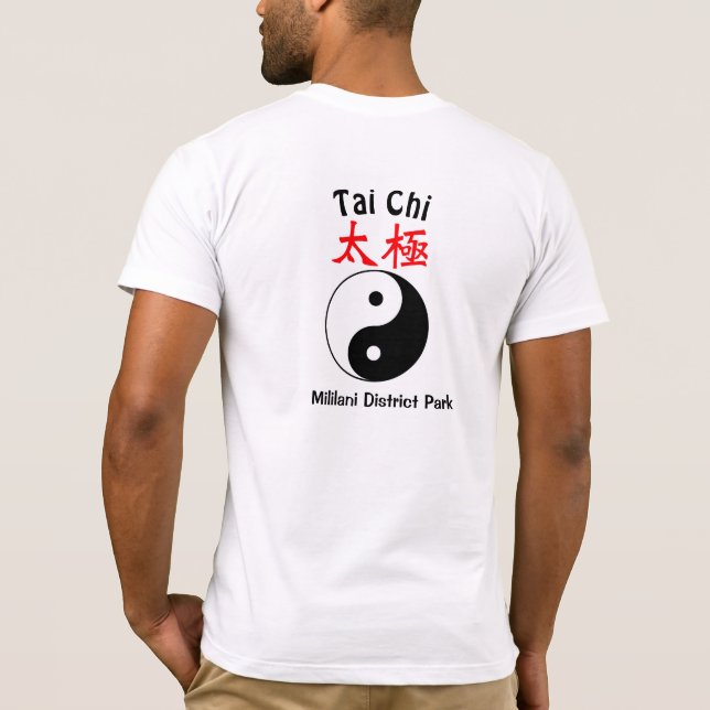 Tai Chi T-shirt (Baksida)