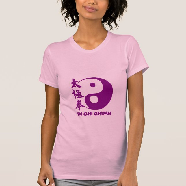 Tai chi T-Shirt for woman (Framsida)