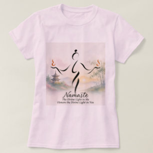 Tai Chi-tröja med "Namaste"-definition. T Shirt