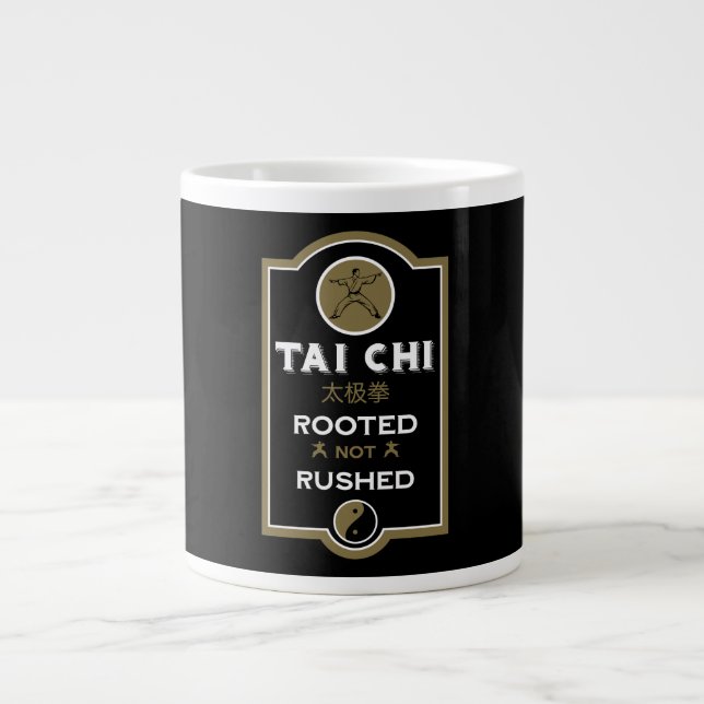 Tai Chi-utövarpresent Jumbo Mugg (Framsidan)