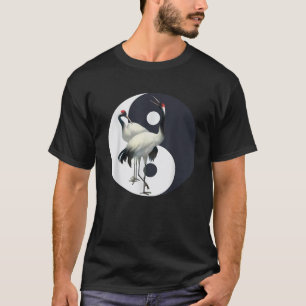 Tai Chi Vit Trana Yin Yang Qi Gong Kinesisk Vit T Shirt