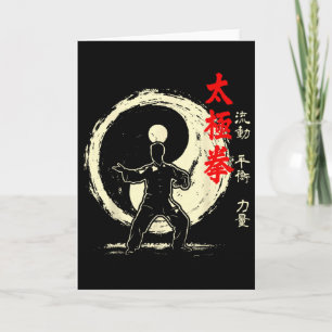 Tai Chi Yin Yang Meditationsträning i kampsport Kort