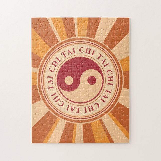 Tai Chi Yin Yang Pussel (Vertikal)