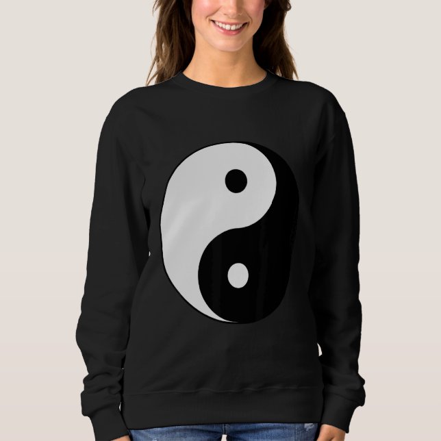 Tai Chi Yin Yang Symbol Hippie Peace Balance Philo T Shirt (Framsida)