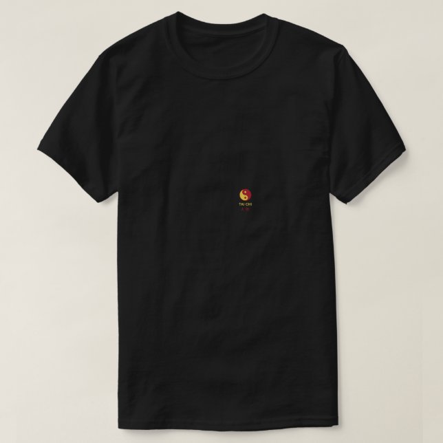 Tai Chi, Yin Yang T Shirt (Design framsida)