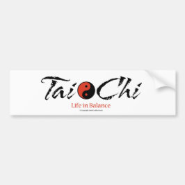 Tai-chien "liv balanserar in" bildekalet bildekal