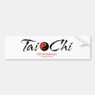Tai-chien "liv balanserar in" bildekalet bildekal
