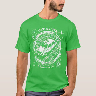 Tai Driver by Night Navigating the City girl T Shirt